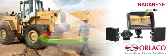 Quarry selects LSM Technologies RadarEye Collision Safety System on Wheel Loader