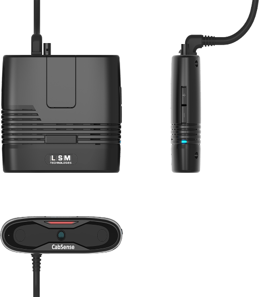 LSM DriverView® Forward Facing Camera + DashCam Recording + ADAS