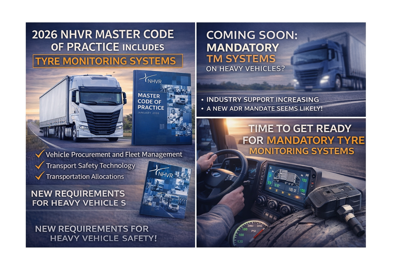 NHVR Master Code of Practice Signals Stronger Push for TMSystems