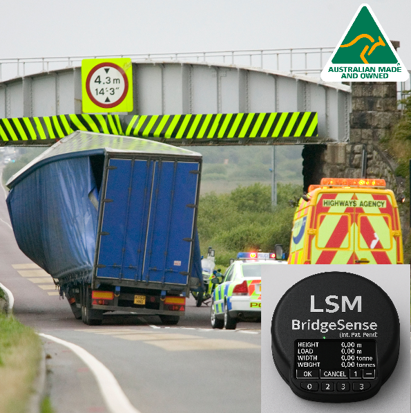 LSM BridgeSense® Vehicle Over- Height / Dimensioned (CAAS) Collision Avoidance / Awareness System